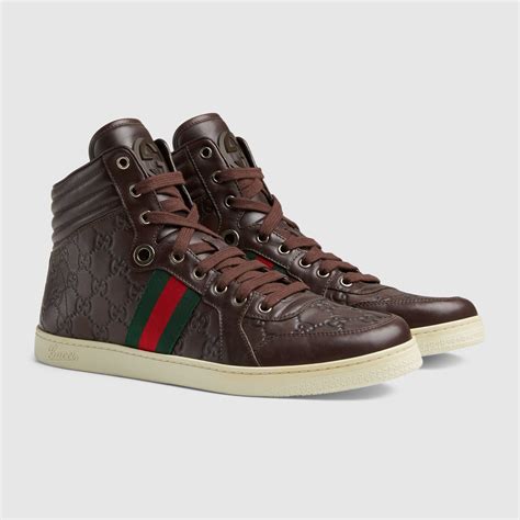 gucci shoes for men high tops|gucci high top sneaker.